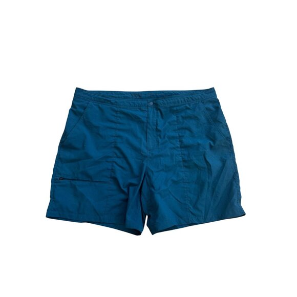 MOUNTAIN HARD WEAR Men's Vintage 90s Blue Tech Shorts Size 42 - Picture 3 of 7